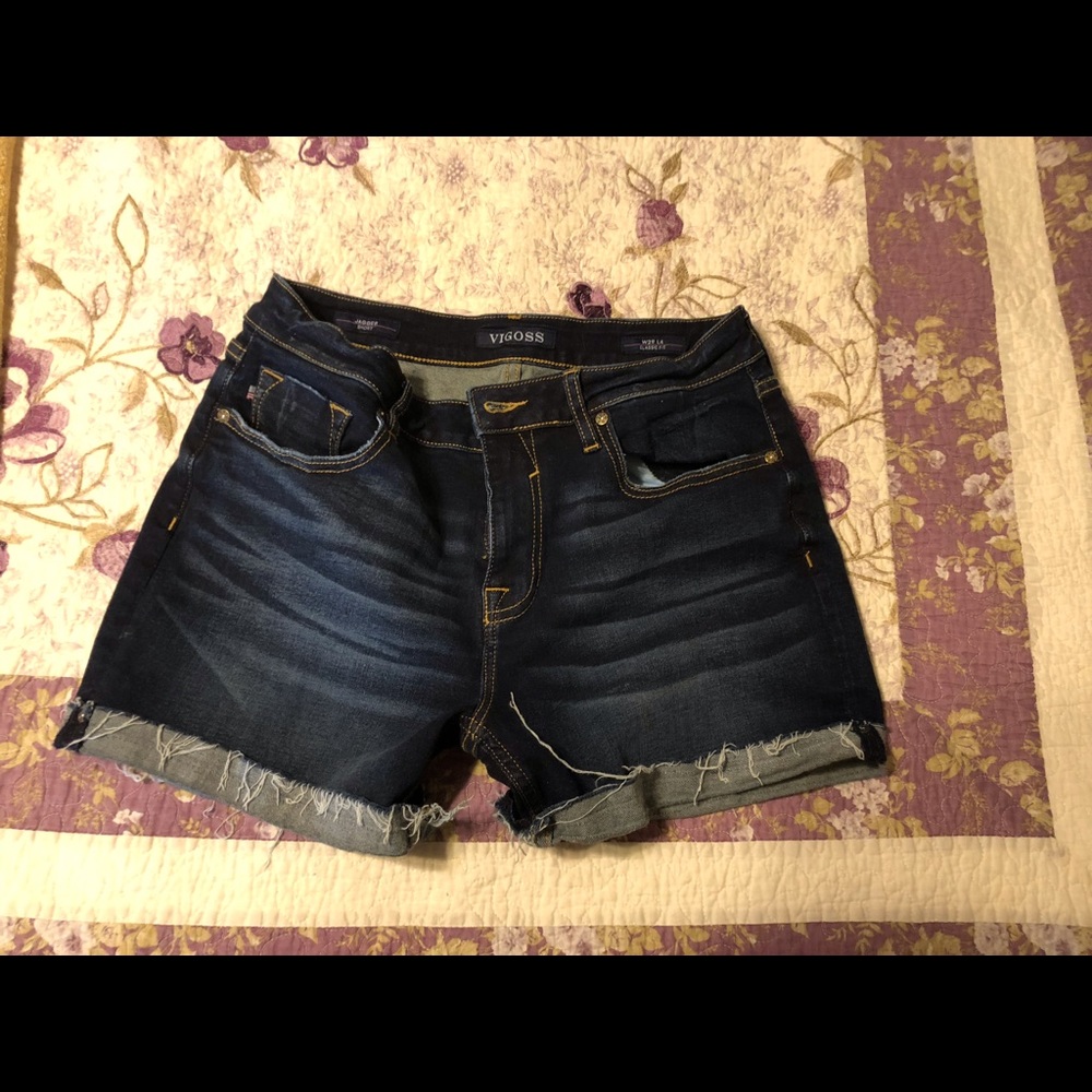 Vigoss Rolled Hem Cutoff Shorts